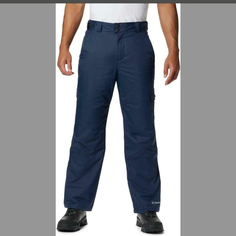 NWT Columbia Men's Standard Snow Gun Pant -- Navy